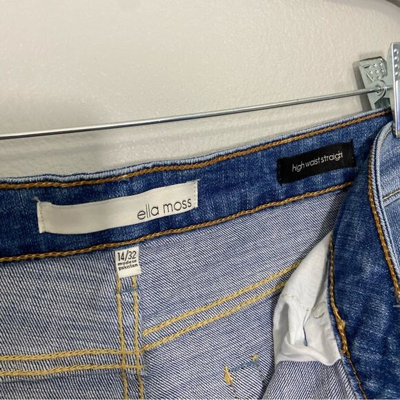 Ella Moss High Waist Straight Leg Vintage Vibe
Jeans 14/32 - Picture 4 of 8